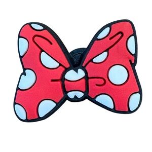 Minnie Bow Croc Charm